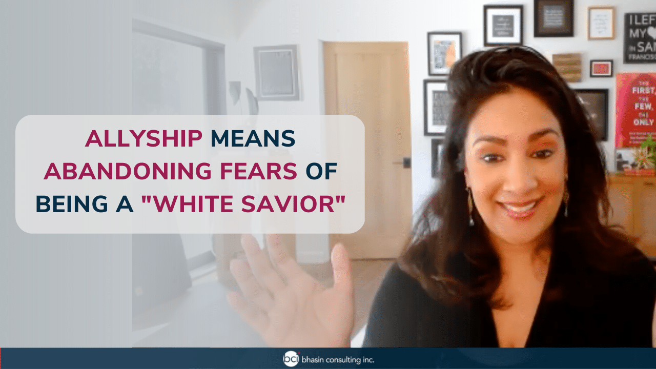 Allyship Means Abandoning Fears of Being a “White Savior"
